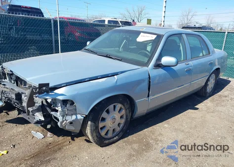 2004 Mercury Grand Marquis Ls from USA, damaged, VIN 2MEHM75W04X626909
